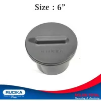 Clean Out AW 6 Inch PVC CO Tutup Septic Tank 6 Rucika