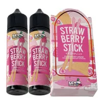 Liquid Vape LCV Strawberry Stick 6MG 2X60ML By Lcv Juice