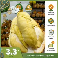 Durian Montong Palu - Durian Monthong Parigi - Durian Fresh Utuh Bulat