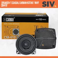 SPEAKER 4 Inch 100Watt DUAL POLYCONE Speaker Pintu Mobil CARMAN CM-410