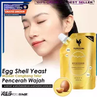 ASLI YURIZUMI Masker Wajah Masker Ragi Cangkang Telur Emas Anti Aging