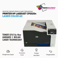 Printer color hp LaserJet cp5525 cp5525n A3 garansi toko 