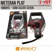 Meteran YAMAYO silver seven 50M plat besi / Meteran roll 50 meter