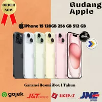 (RESMI IBOX) Apple iPhone 15 128GB 256BG 512GB Garansi Resmi Indonesia