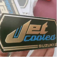 emblem Kotak cover kalter mesin suzuki RC100 RC RC80 Sprinter Crystal