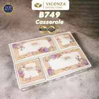 Vicenza Multi Casserole - Wadah Saji Makanan Snack B749 Magnolia