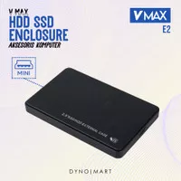 V-MAX Portable HDD SSD Enclosure 2.5 inch SATA USB 2.0 Casing Case E2