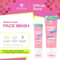 Emina Bright Stuff Face Wash - Sabun Cuci Muka Cerah Glowing