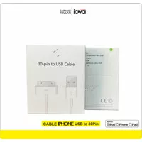 Kabel charger iPhone 4/4S CABLE data usb apple Ipod Ipad 2 3 original