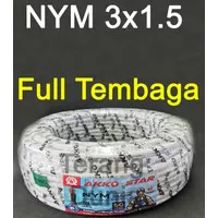 Kabel NYM 3x1.5 Kabel Tunggal 3x1.5 Kabel NYM tunggal 3x1.5 Akko