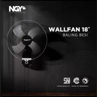 Kipas Angin Dinding Gantung Besi 18 inc / Nagoya Tornado Wall Fan 1802