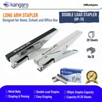 Stapler Jilid HP 15 / Stapler Buaya HP15 Kangaro / Double Load Stapler