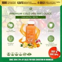 Cold & Flu Jus Wortel Jeruk Apel Jahe Lemon Cold Pressed Juice Le Juis