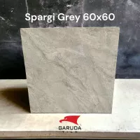 GRANIT GARUDA TILE SPARGI GREY 60X60 UNTUK LANTAI DAN DINDING MATT