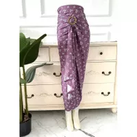 Rok Lilit Jumputan batik free gesper