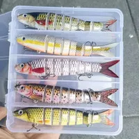 5 PCS CASTING MINOW REALIS 3D FREE BOX LURE