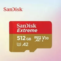 memory card sandisk 512 gb extreme gold