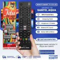 Remot Remote TV Aqua / Sanyo LCD LED Smart TV Multi Universal