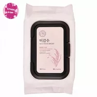 The Face Shop Rice Water Bright Cleansing Wipes Tissue Makeup Remover