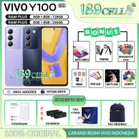 VIVO Y100 5G 8/256 |  VIVO Y 100 5G RAM 8/128 GB GARANSI RESMI VIVO