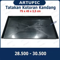 Tatakan Umbaran Alas Kandang Plastik 75 x 45 cm Loyang Plastik Kandang