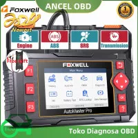 FOXWELL NT604 Elite OBD2 Scanner Mobil Alat Diagnostik 4 Sistem