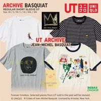 UNIQLO Archive Jean-Michel Basquiat UT NY Pop Art Kaos Short Sleeve