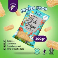 Fish Fingers Yellowfin Tuna Caliofish Nugget Tuna 200 gram