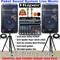Paket Sound System HUPER JS10 15inch ( Best I )