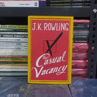 Buku Original J.K.ROWLING X The Casual Vacancy English Version Hard Co