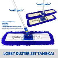 Lobby duster / Alat pel dorong / LOBBY DUSTER SET ACRILIC / AKRILIK