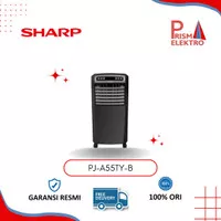 Air Cooler PJ-A55TY-B Sharp Hitam Free Ongkir Jabodetabek Promo murah