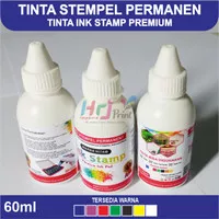 Tinta Stempel Permanen Ink Stamp isi 60ml | Tinta Stempel Permanent