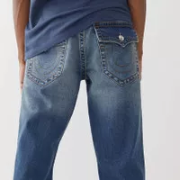 CELANA JEANS PRIA KASUAL TRUE RELIGION RICKY FLAP 32 INSEAM ORIGINAL