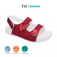 Toezone Bali Ch Red Glitter Sandal Anak Perempuan