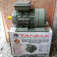 Dinamo Elektromotor 0.5 HP Putaran Lambat 1 phase TANIKA