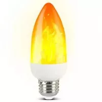 Lampu LED Flame Candle Nyala Api 3W E27