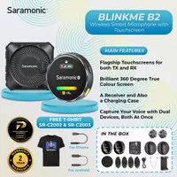 Saramonic Blink Me B2 Smart Wireless Microphone System w/ Touchscreen