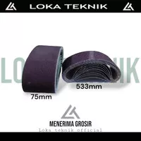 AMPLAS BELT/amplas sabuk 3 inci 75 x 533 mm