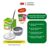 Scotch-Brite Alat Pel Single Spin Mop