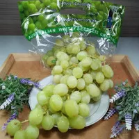 anggur hijau / anggur muscat australia seedless tanpa biji 1 kg