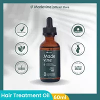 Madevine Oil - Minyak Kemiri Penumbuh Rambut Rontok Pria & Wanita