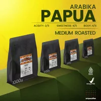 Biji Kopi Bubuk Arabika Papua Wamena Arabica Coffee Bean Coffe Beans