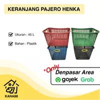 Keranjang Laundry Pajero Henka Kotak 45 Liter Keranjang Baju Besar