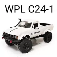 RC mobil remot WPL 1:16 C24 C24-1 RC Offroad 4WD 2.4Ghz Full Propo RTR