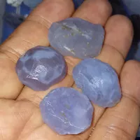 Natural Polkas Batu Biru Langit / Spirtus Serat Kura Asli Baturaja