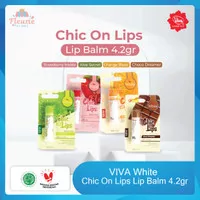 Viva White Chic On Lips Lip Balm 4.2gr - Pelembab Bibir Original BPOM