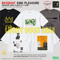 Jean-Michel Basquiat King Pleasure Oversized UT Shirt Kaos Art UNIQLO