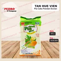 Banh Pia chay vietnam vege pandan Durian 400 gram 4 pc kue pia duren