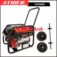 Mesin genset bensin 3000watt generator set TGR 5000 TIGER TGR5000